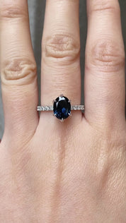 Maria Luxe Setting (Oval cut)
