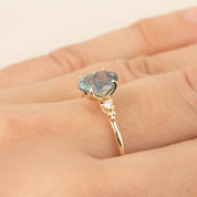 エステルリング - 1.62ct ティールモンタナサファイア(種類の一つ)