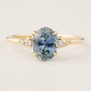 エステルリング - 1.62ct ティールモンタナサファイア(種類の一つ)