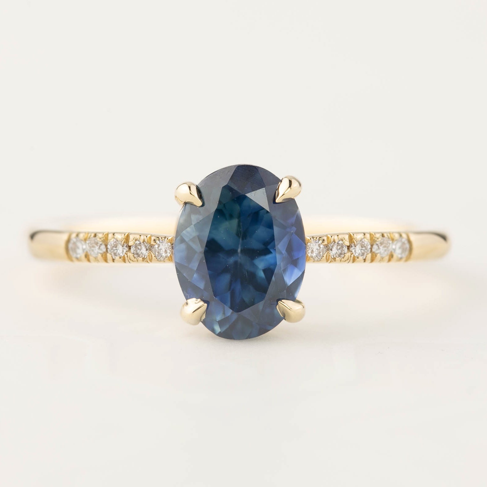 Audrey Ring - 1.68ct Montana Sapphire (One of a kind)