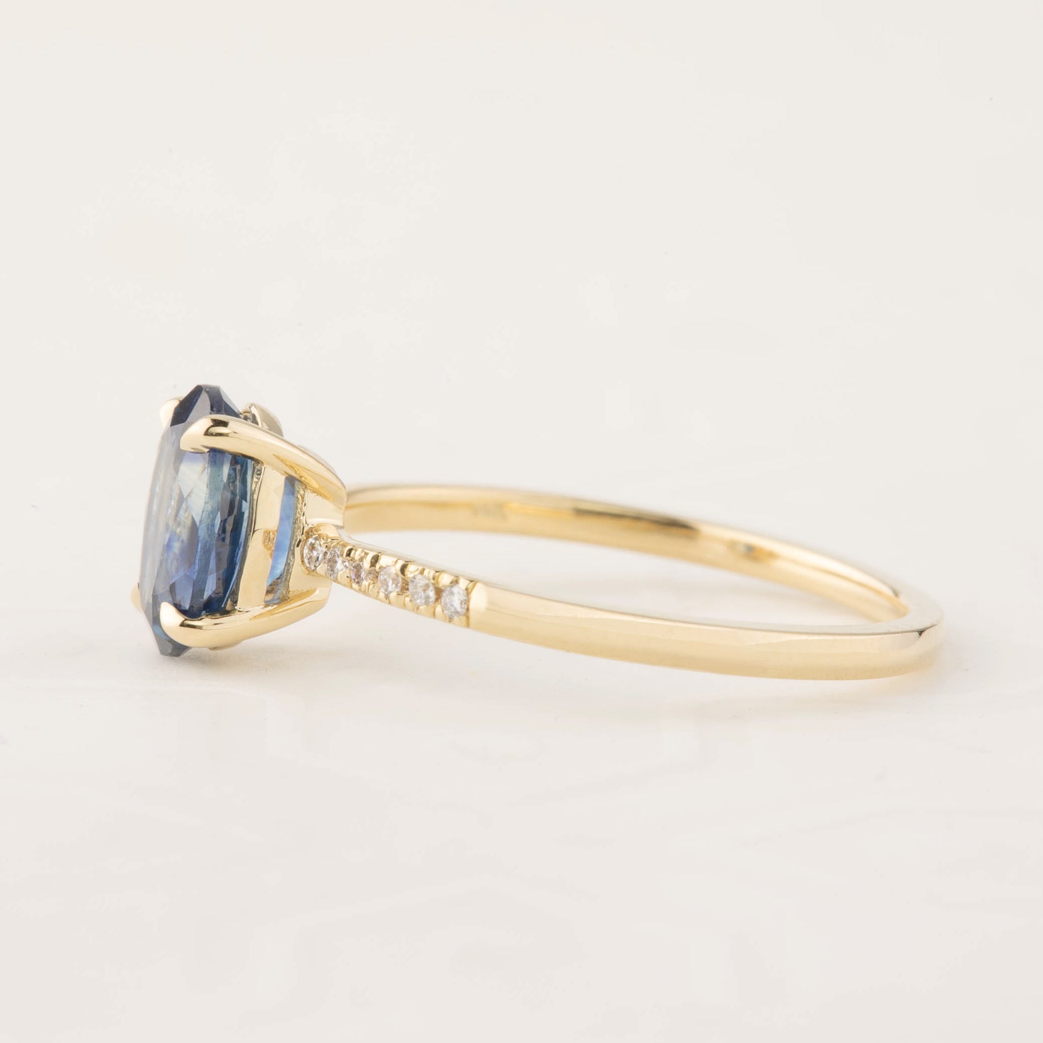 Audrey Ring - 1.68ct Montana Sapphire (One of a kind)