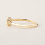 Grace Ring, Round Rose Cut Diamond