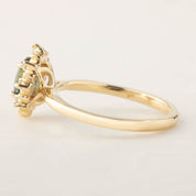 Victoria Ring - 0.98ct Peacock Queensland Sapphire (One of a kind)