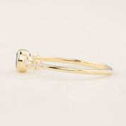 Celeste Ring, 0.45ct Montana Sapphire of your choice