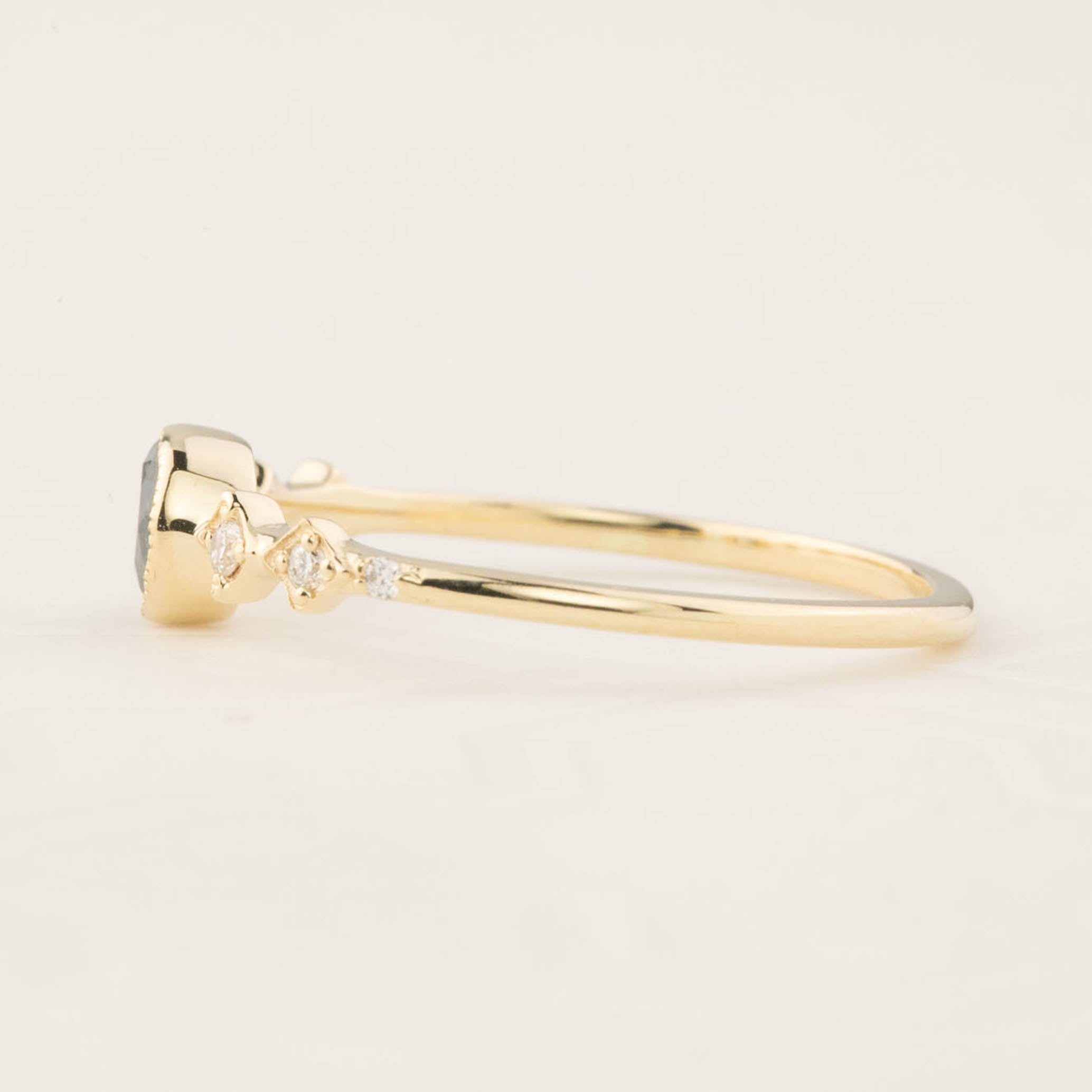Celeste Ring, 0.45ct Montana Sapphire of your choice