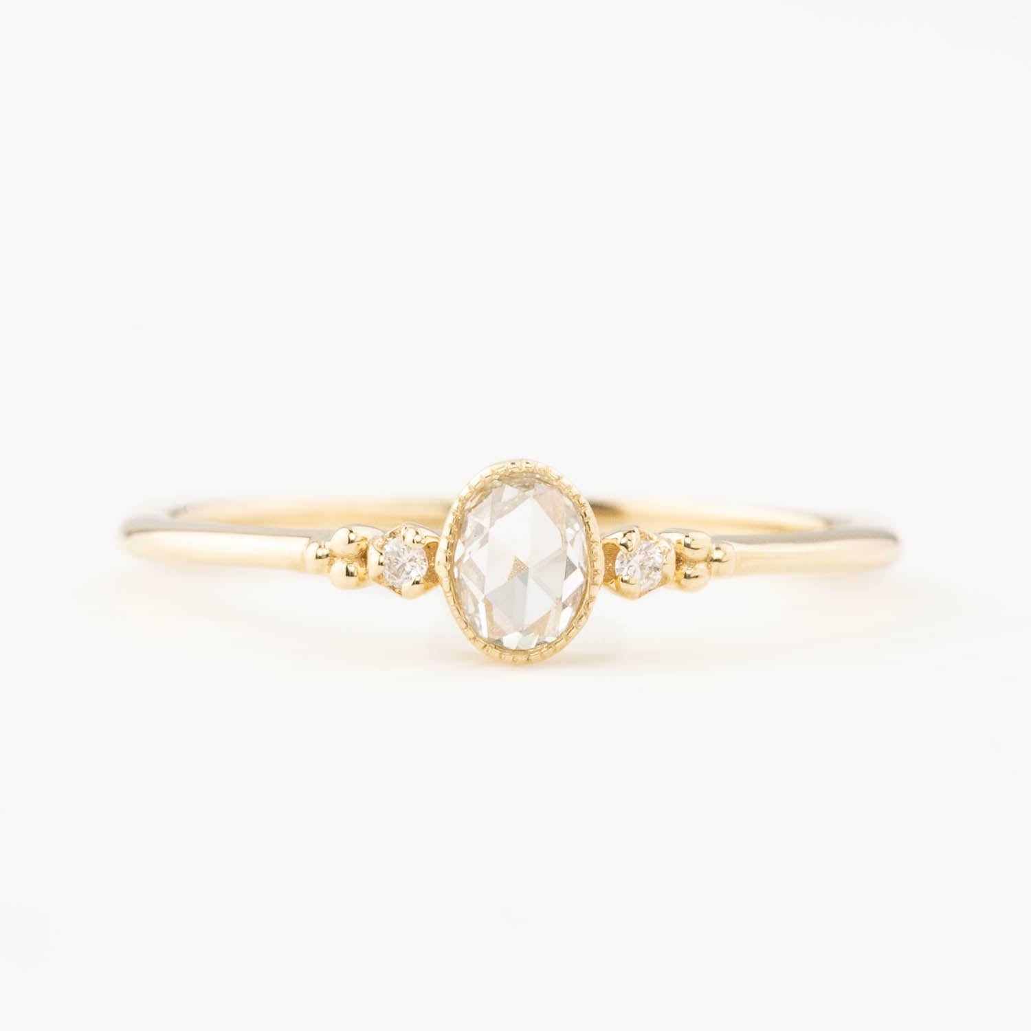 エステルリング　ローズカットダイヤモンド　0.26ct