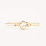 エステルリング　ローズカットダイヤモンド　0.26ct