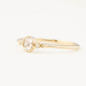 エステルリング　ローズカットダイヤモンド　0.26ct