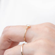 エステルリング　ローズカットダイヤモンド　0.26ct