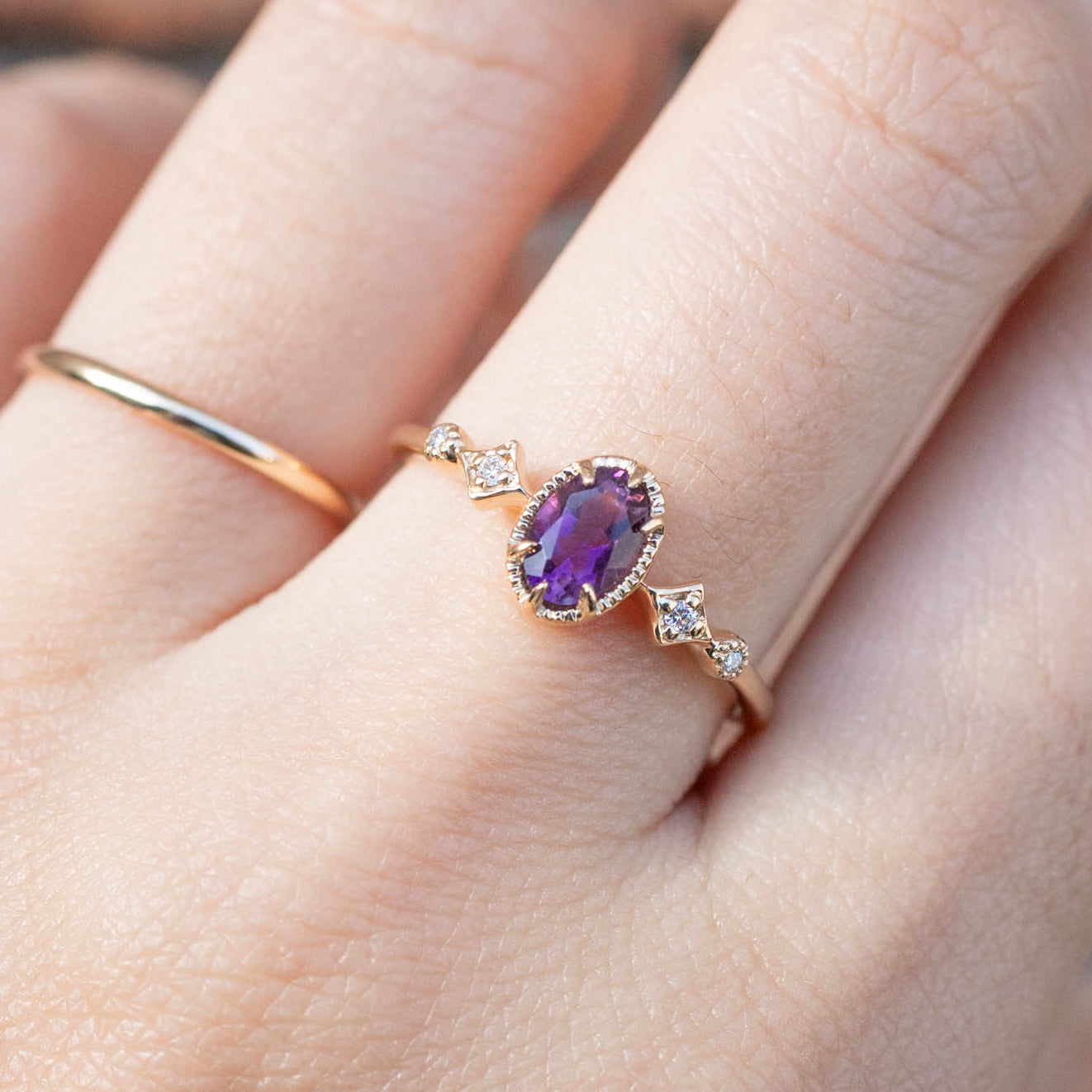Stella Ring Amethyst