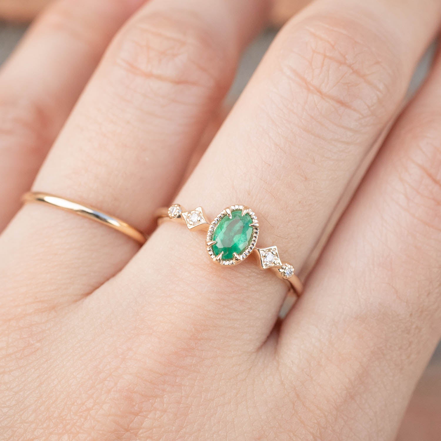 Stella Ring Emerald