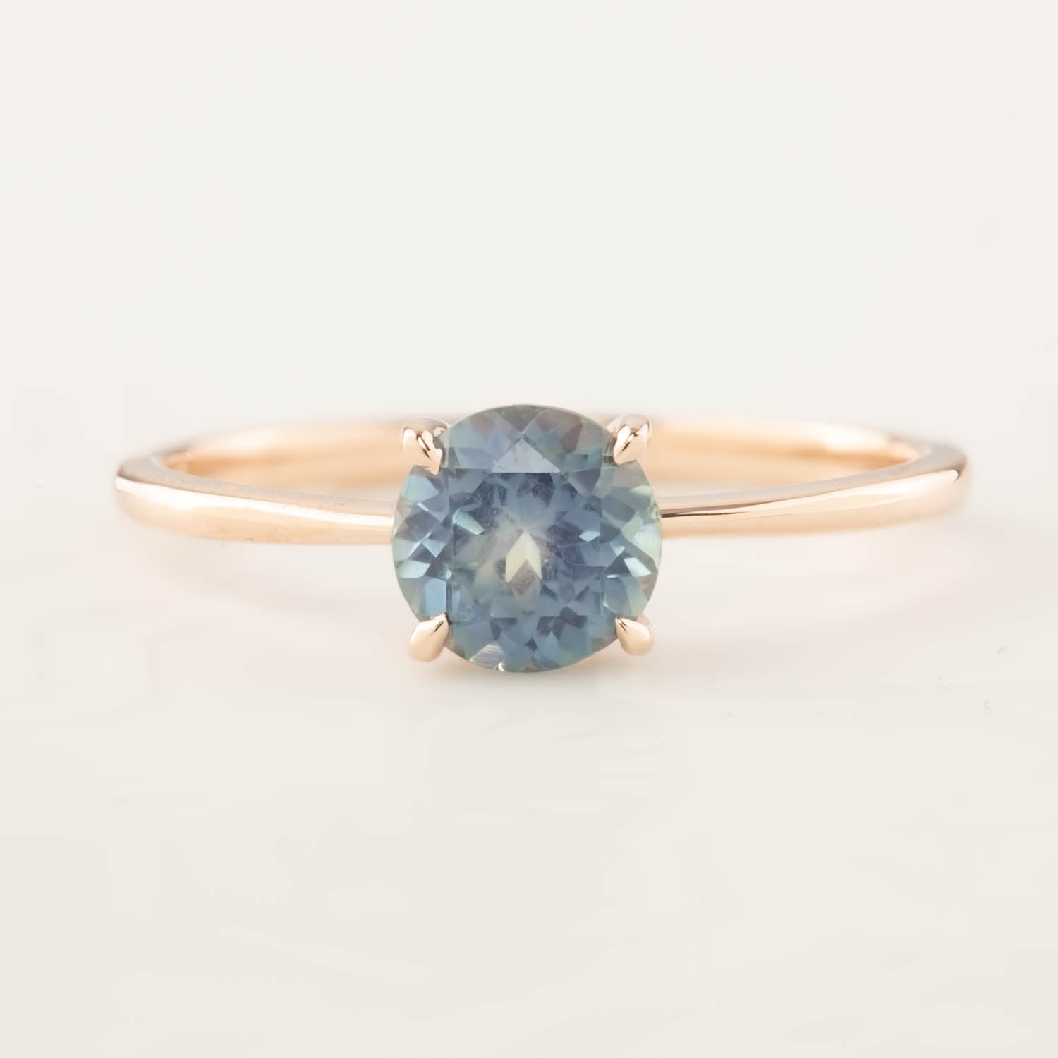 Nina Ring - 1.12ct Parti Blue Montana Sapphire (One of a kind)