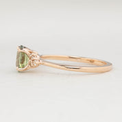 テレサリング　ブルーサファイア　1.03ct　14Kイエローゴールド