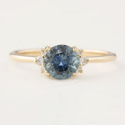 Lena Ring - 1ct Blue Montana Sapphire (One of a kind)