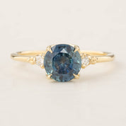 Estel Ring - 1.58ct Parti Blue Montana Sapphire