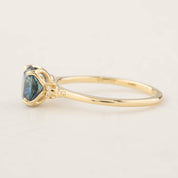 Estel Ring - 1.58ct Parti Blue Montana Sapphire