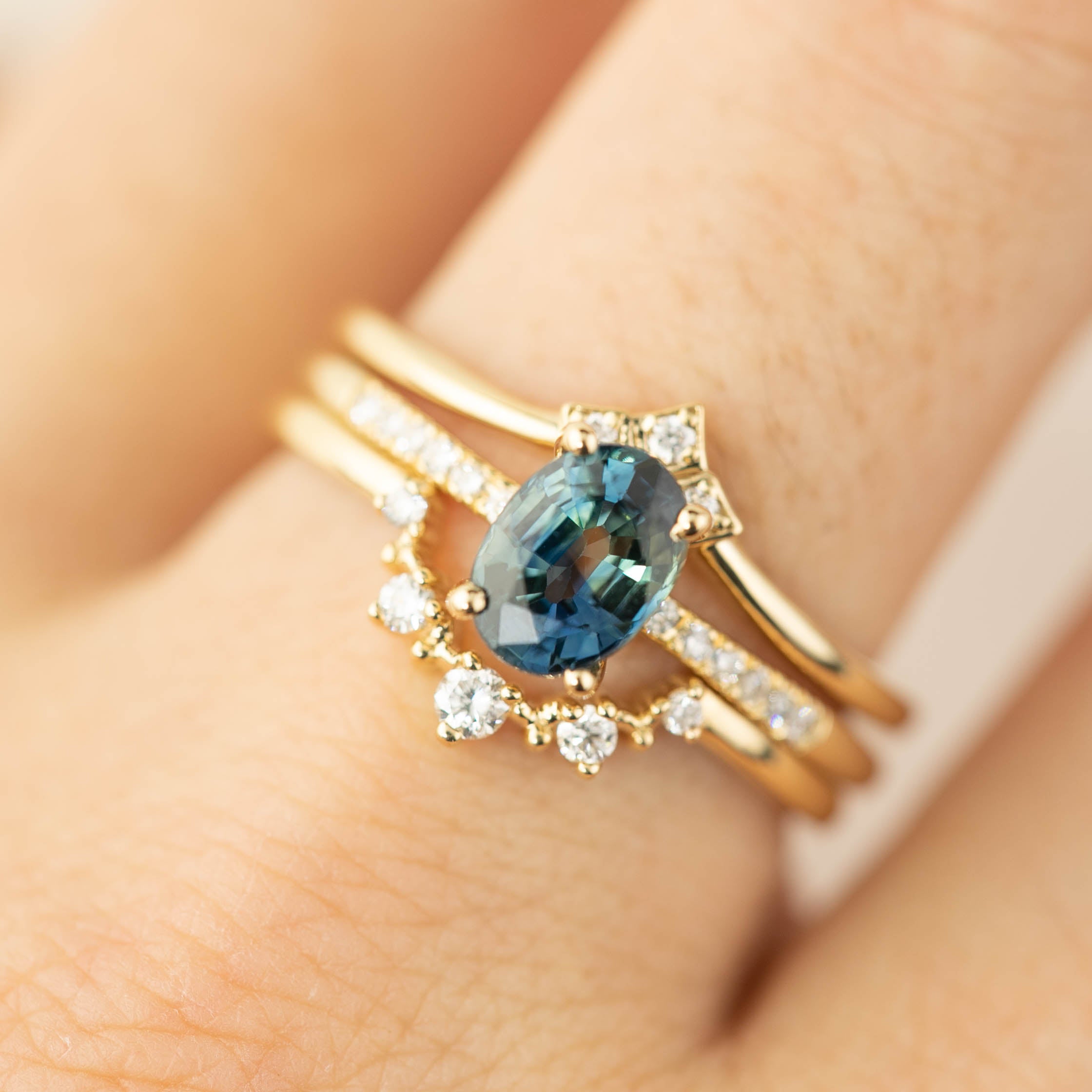 Triple Star Accent Ring