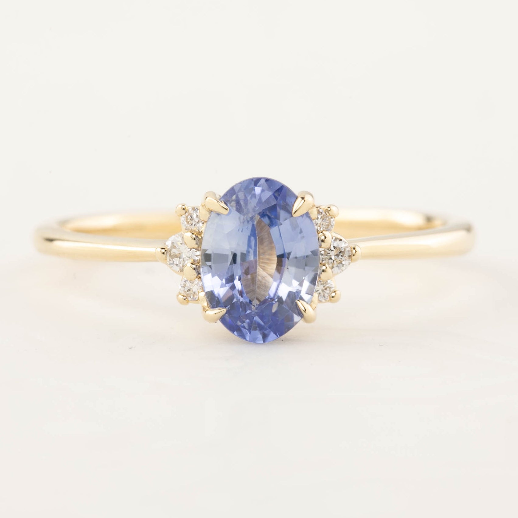 Lena Ring - 0.94ct Ceylon Blue Sapphire (One of a kind)