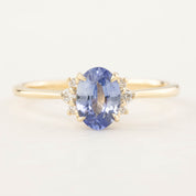 Lena Ring - 0.94ct Ceylon Blue Sapphire (One of a kind)