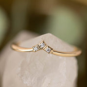 Triple Star Accent Ring