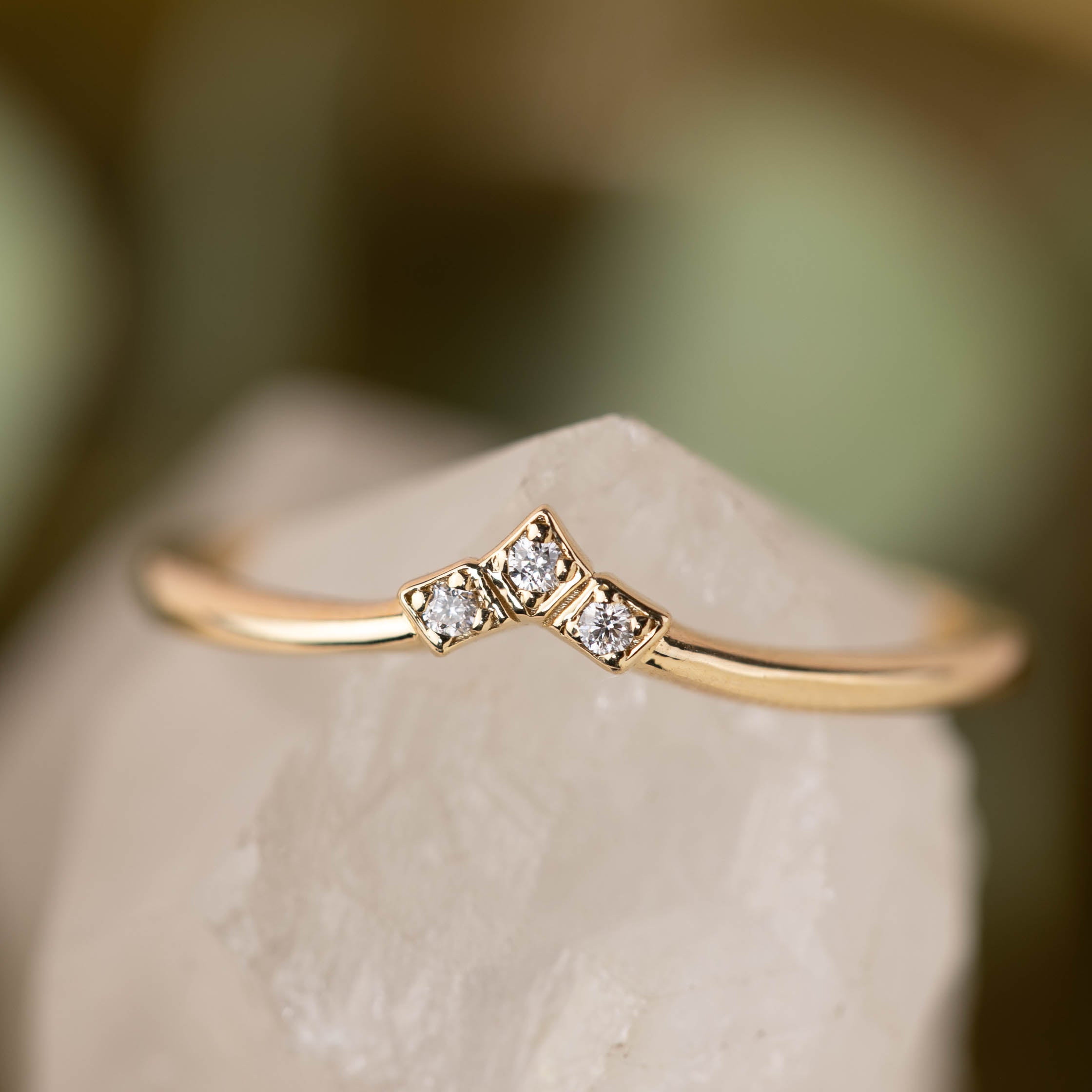 Triple Star Accent Ring