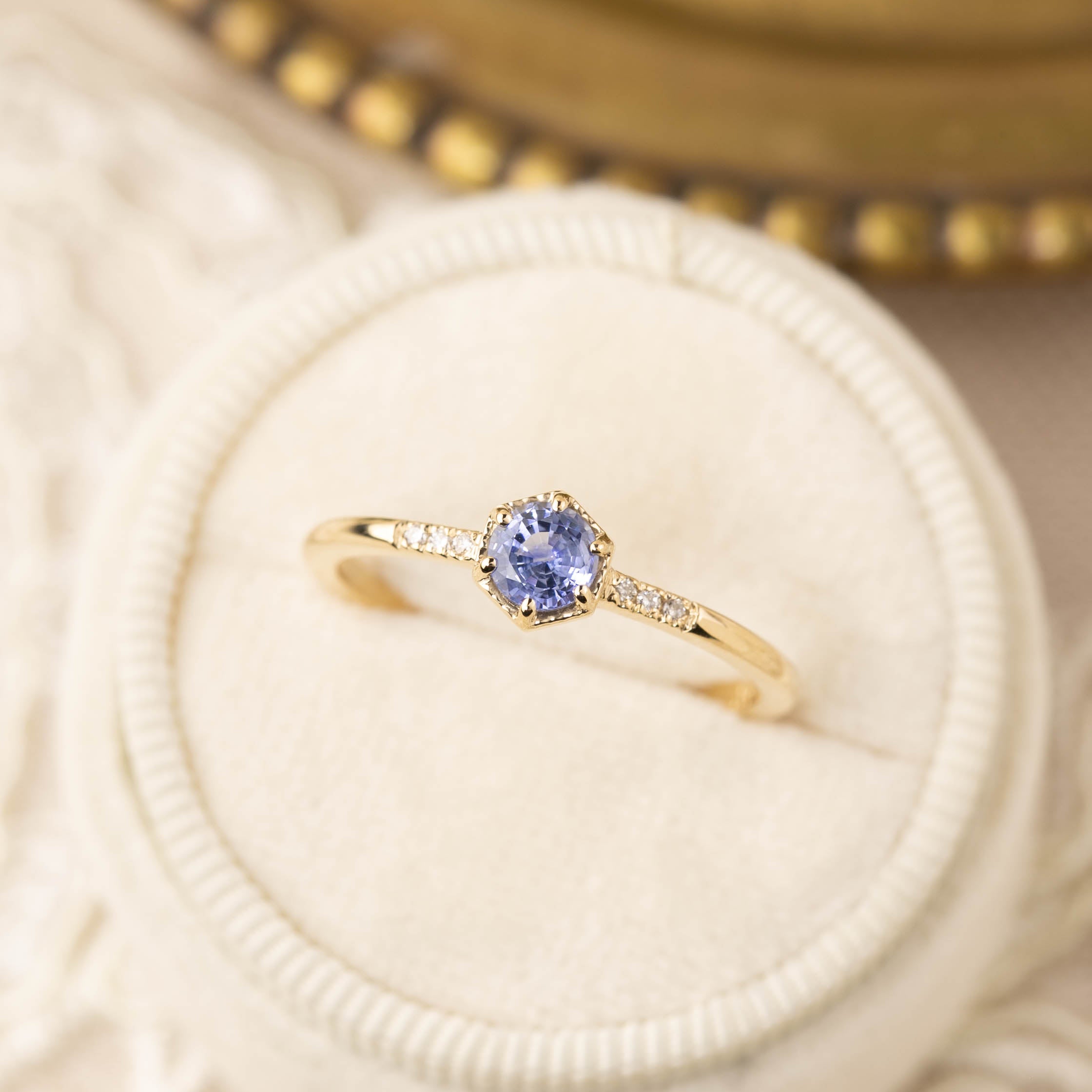 Grace Ring, 0.45ct Ceylon Sapphire