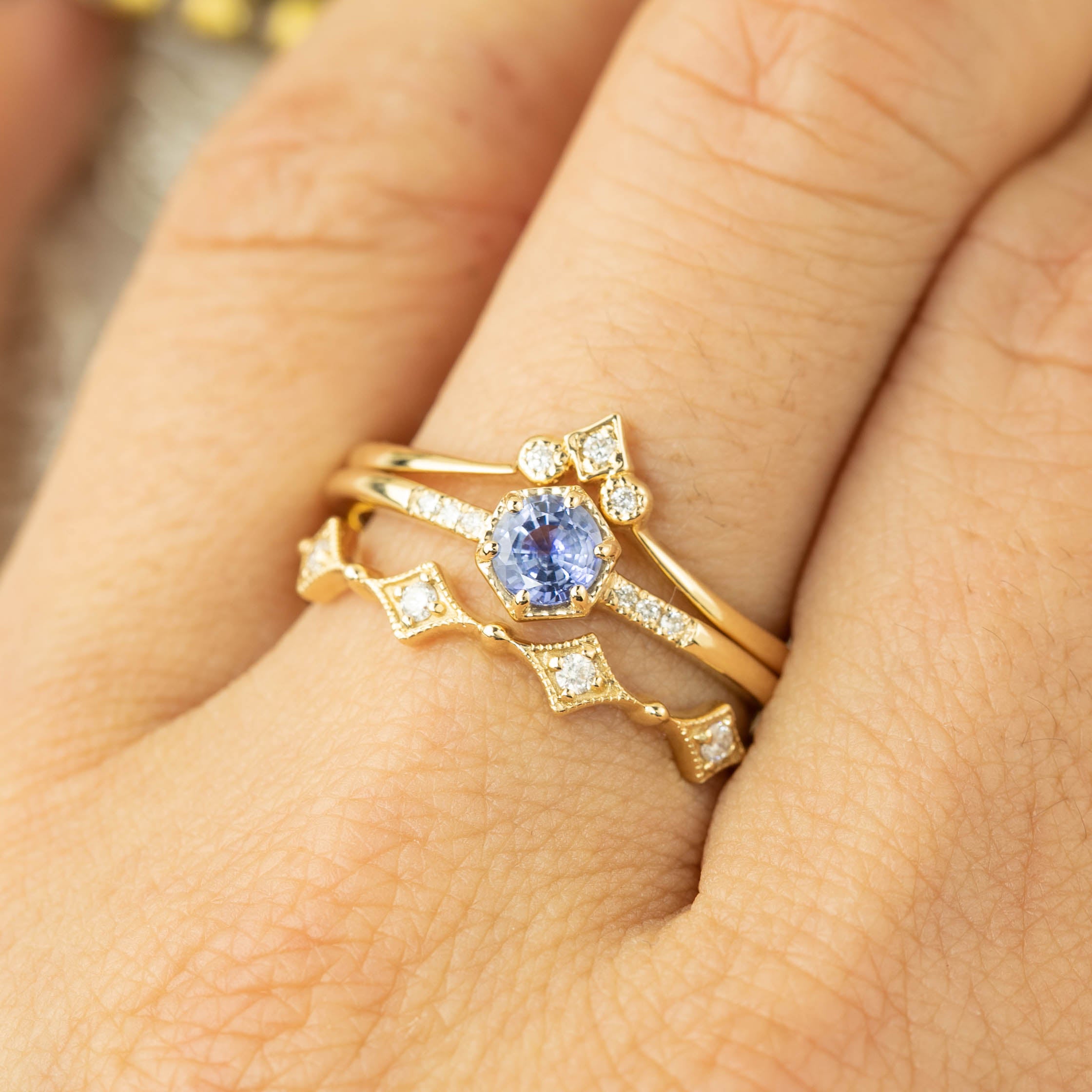Grace Ring, 0.45ct Ceylon Sapphire