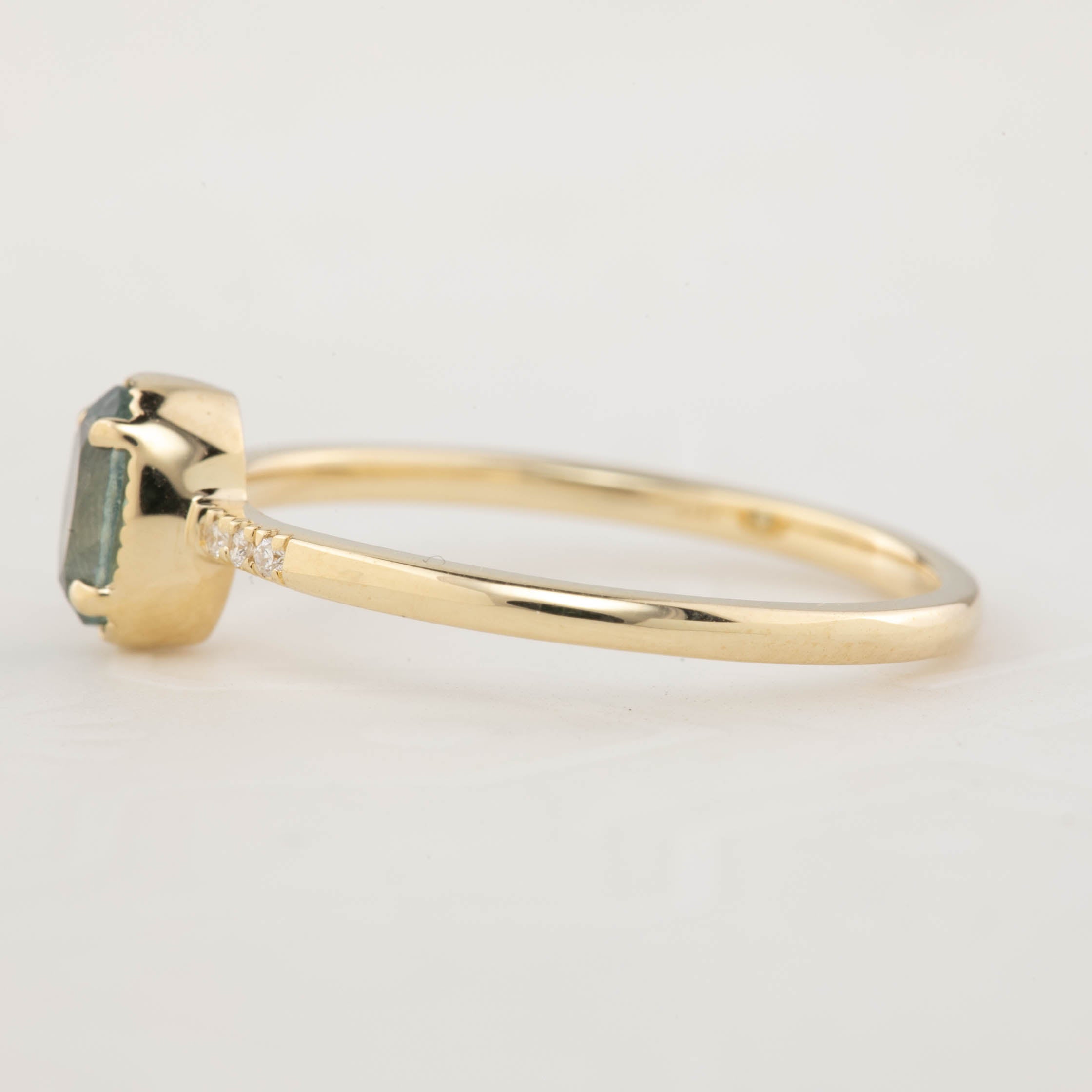 Grace Ring, 0.60ct Montana Sapphire