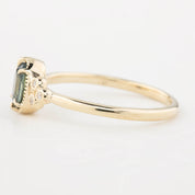Celine Ring, Blue Montana Sapphire