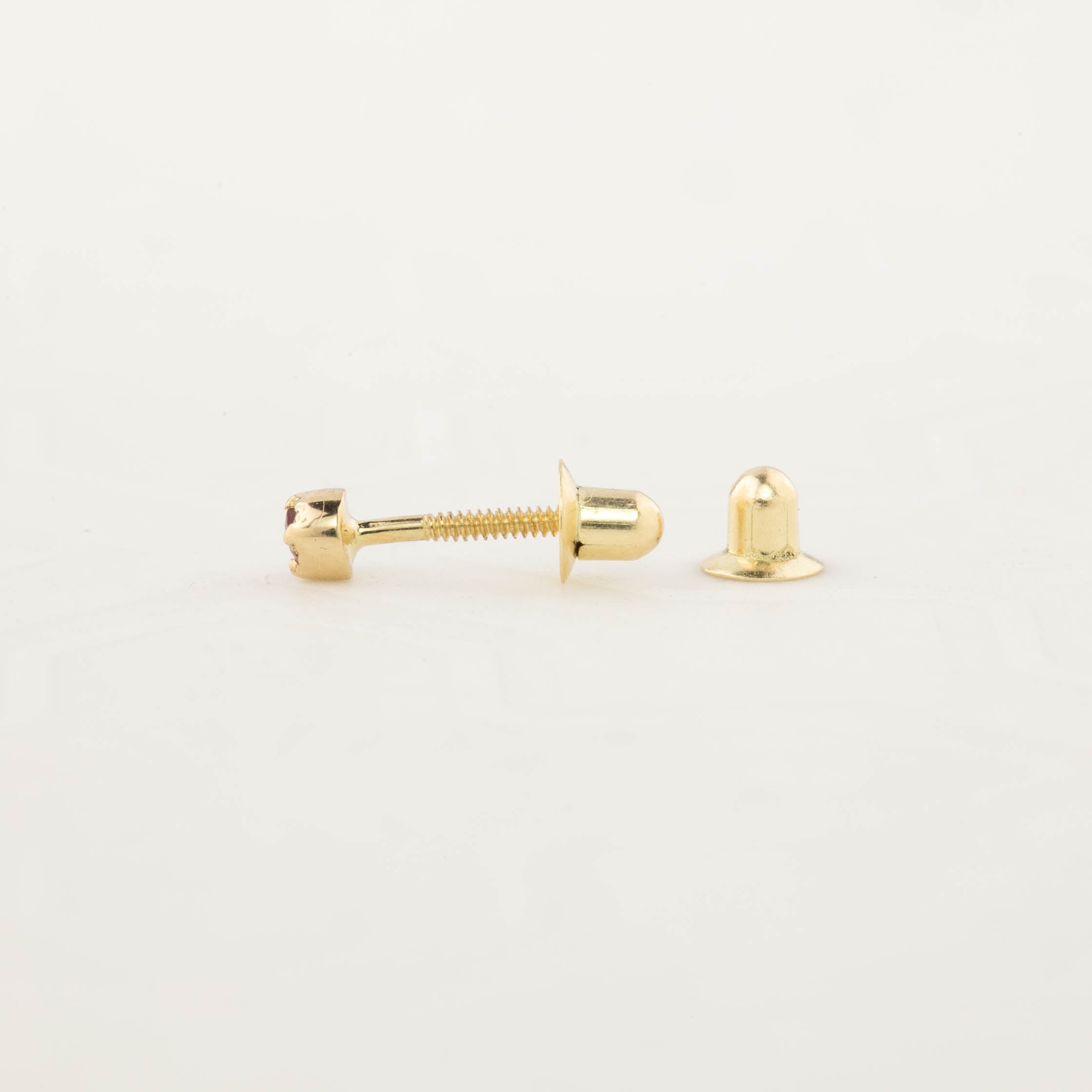 ダリアピアス 誕生石1.5mm（キッズ用）