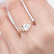 Teresa Ring, Round Brilliant Cut Diamond