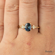 Charlene Setting (Oval cut)
