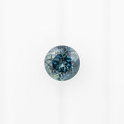 2.04ct Round Cut Blue Green Montana Sapphire