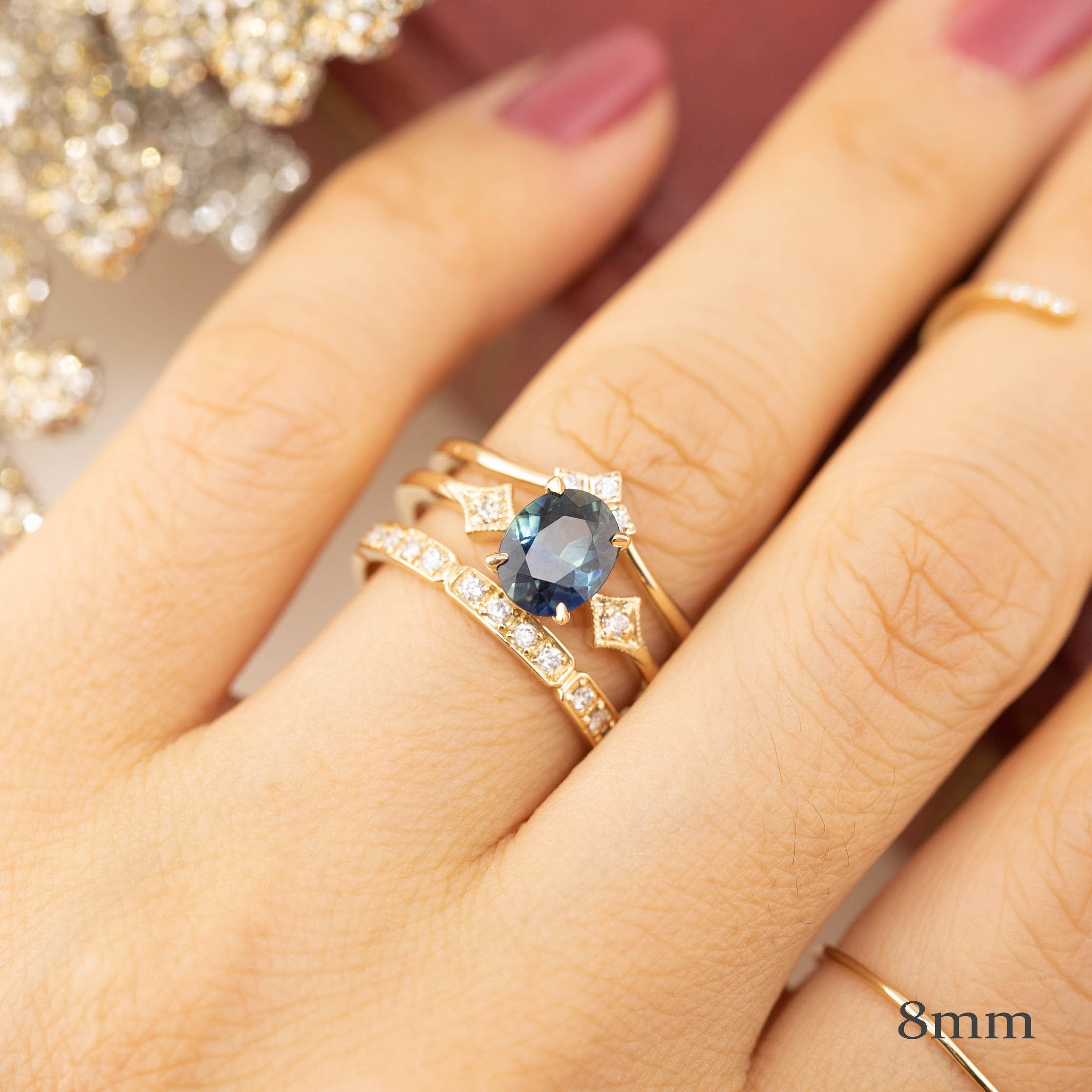 Charlene Setting (Oval cut)
