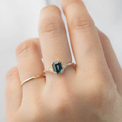 Agatha Ring - 1.23ct Montana Sapphire (One of a kind)