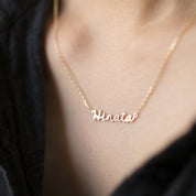 Custom Script Name Necklace
