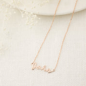 Custom Script Name Necklace
