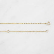 Gloria Curved Diamond Necklace 7 Stones