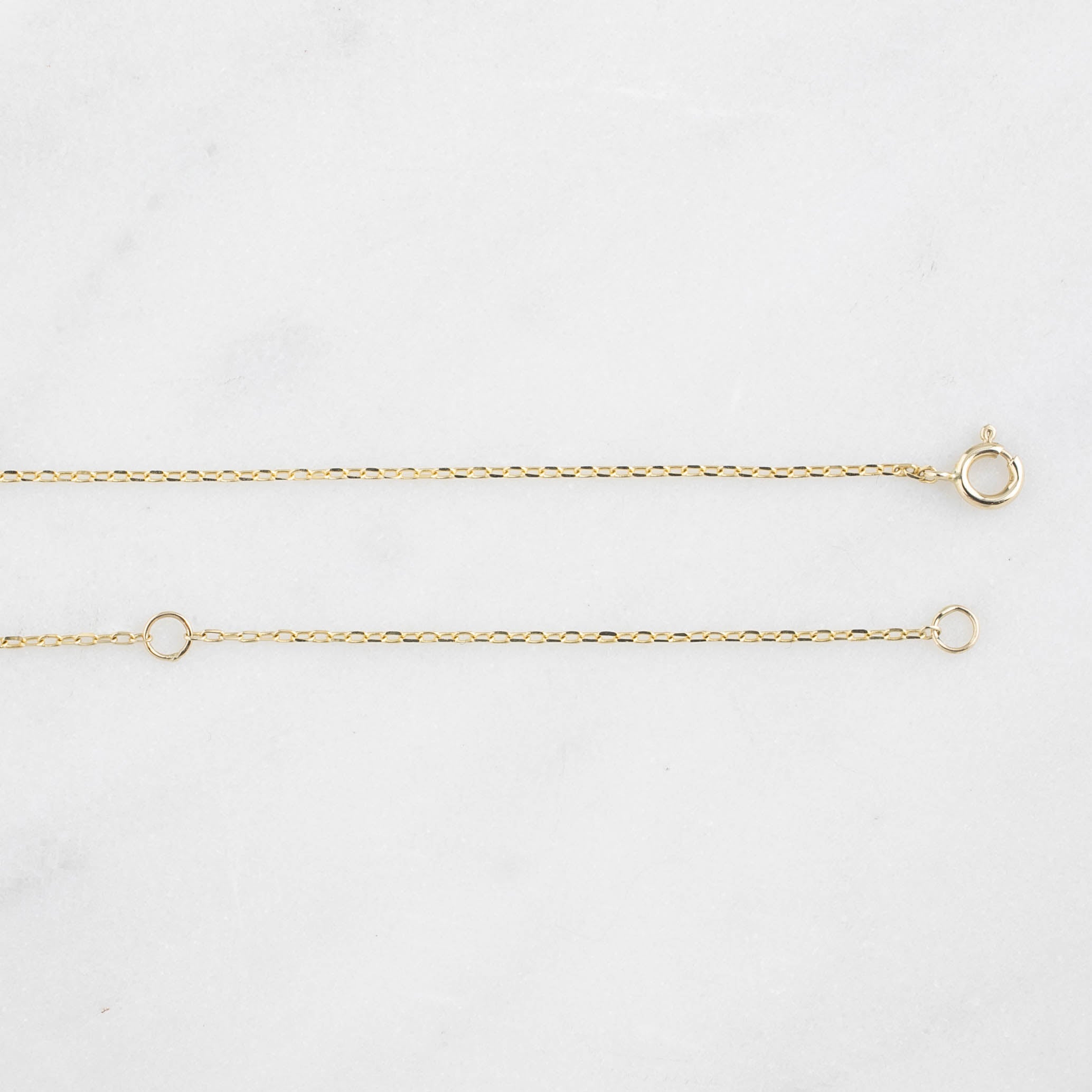 Gloria Curved Diamond Necklace 7 Stones