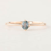 Alice Ring, 0.20ct Unheated Sapphire of your choice