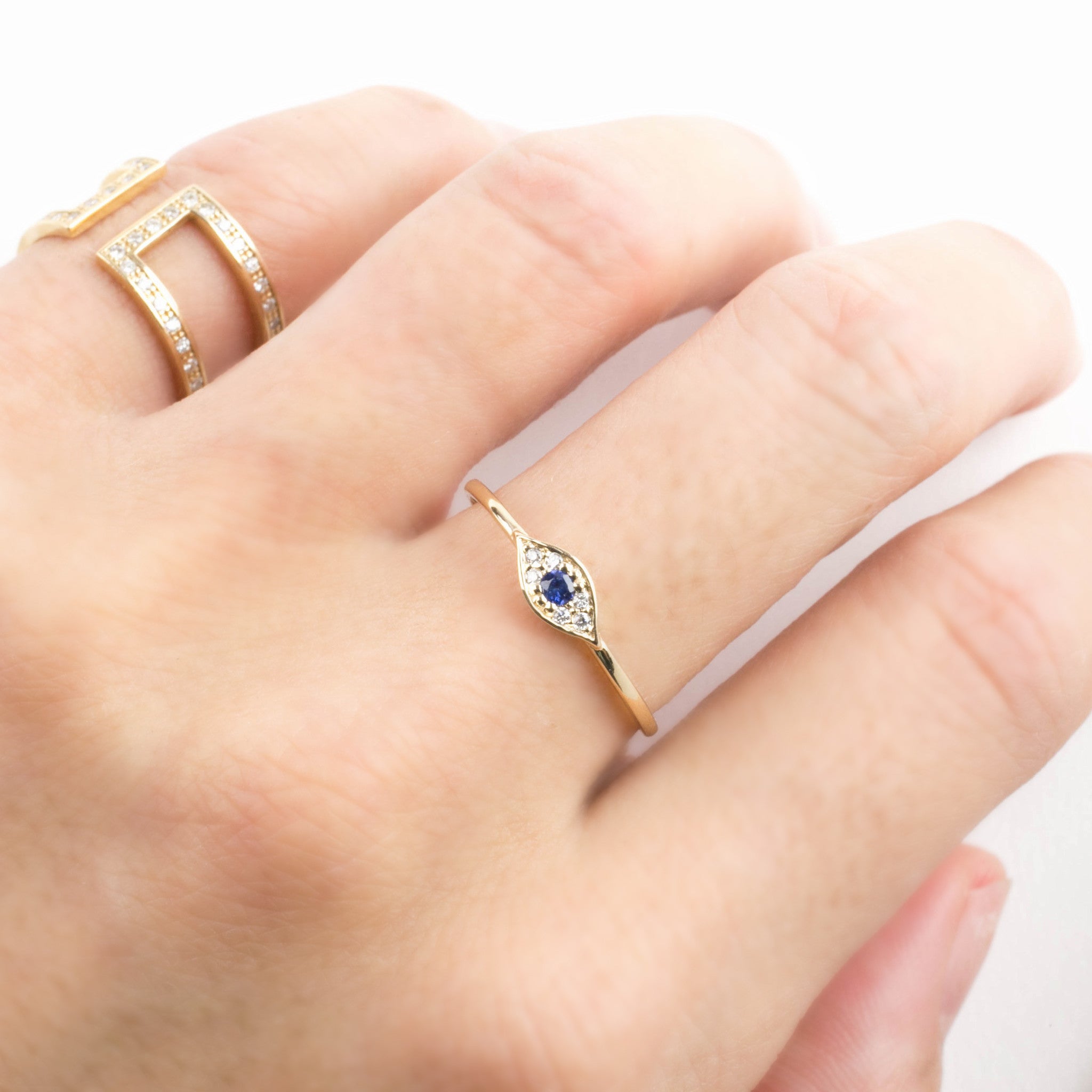 Buy Fantastic Evil Eye Diamond Ring - Joyalukkas
