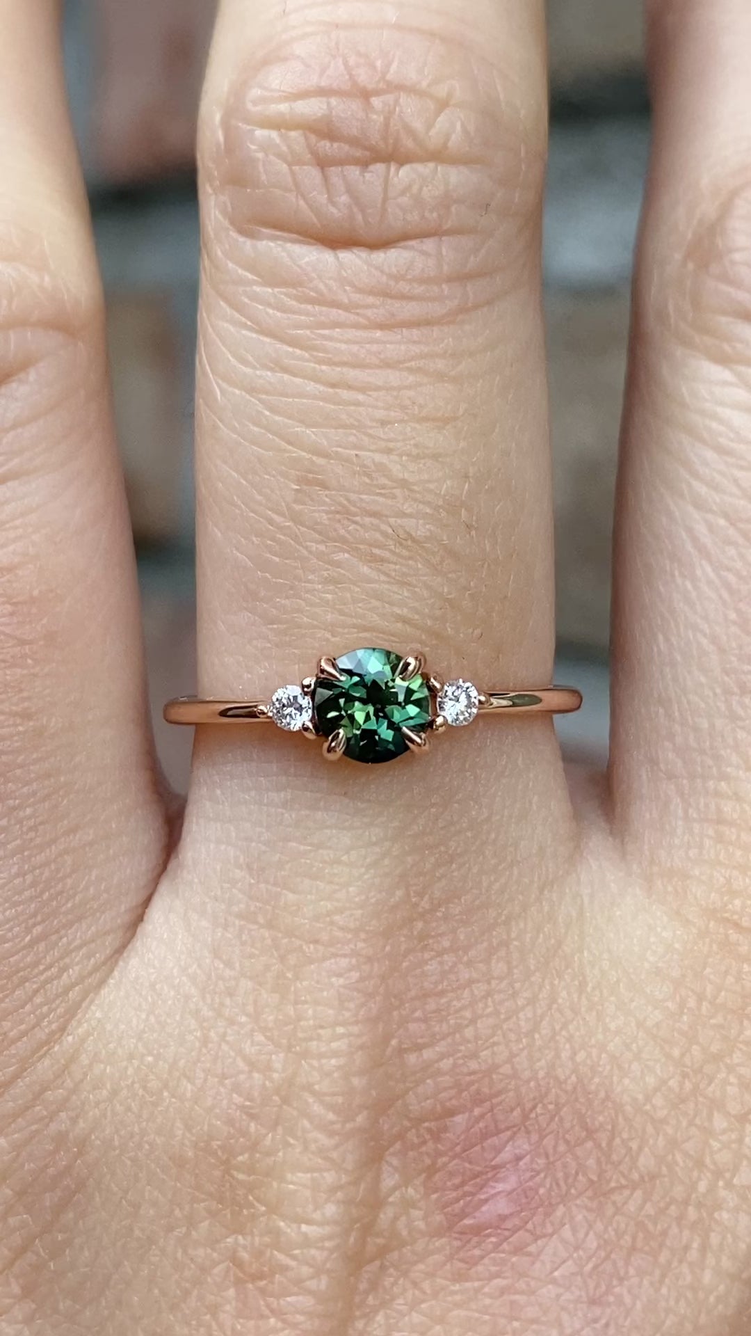 Emilie Ring, 0.60ct Queensland Sapphire
