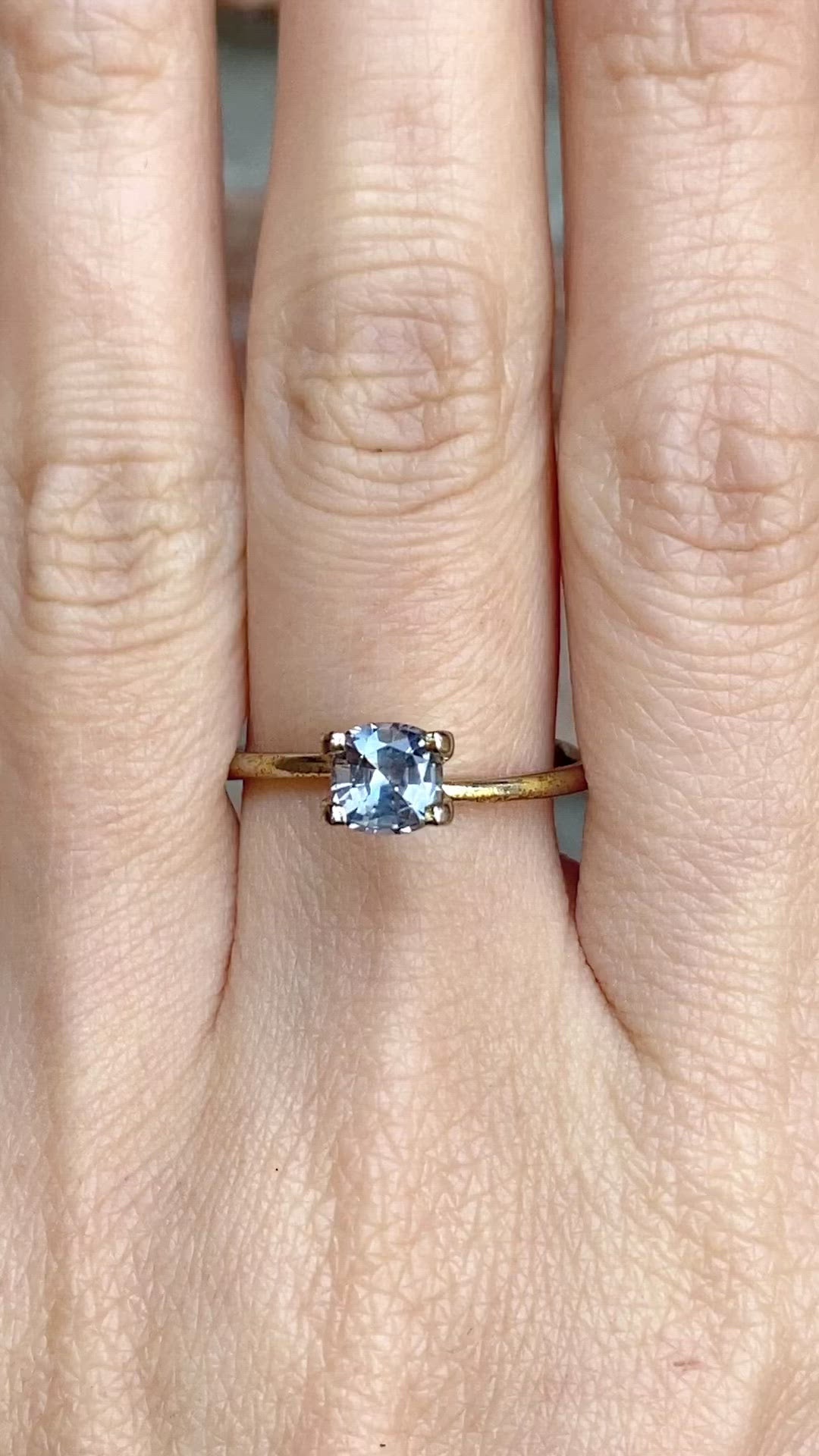 0.98ct パーティグレーブルーサファイア モンタナ産 SF033
