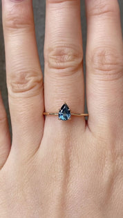 Sara Ring, 0.71ct Montana Sapphire