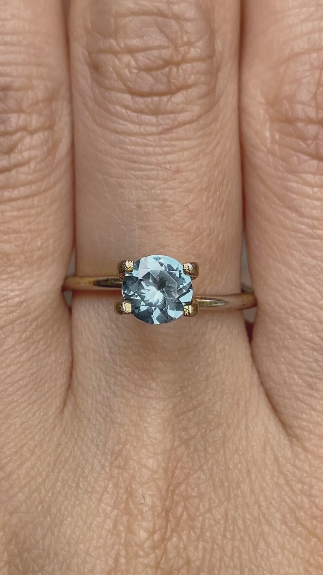 1.09ct ブルー グリーン サファイア モンタナ産 SR184