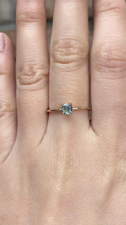 Sara Ring, 0.45ct Unheated Madagascar Sapphire of your choice