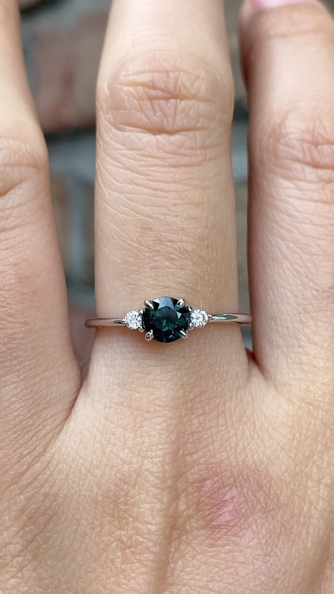 Emilie Ring, 0.60ct Queensland Sapphire