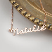 Custom Script Name Necklace