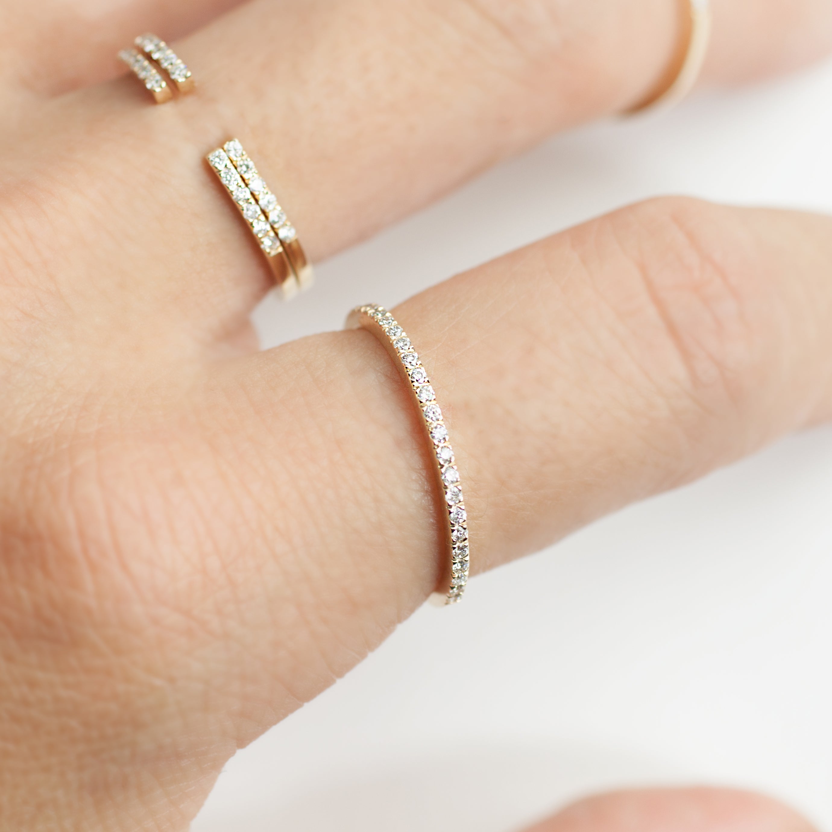 Meteor Diamond Band (1.3mm)