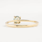 Sara Ring, 0.45ct Unheated Madagascar Sapphire of your choice
